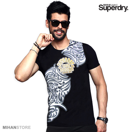 خرید تی شرت مردانه طرح Superdry-فروشگاه اینترنتی